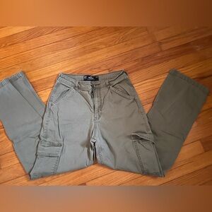 Hollister high waisted cargo pants
